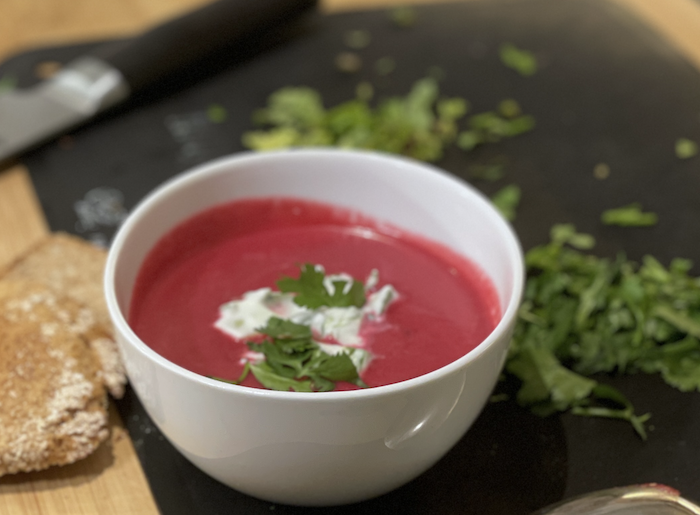 Asiatische Randensuppe